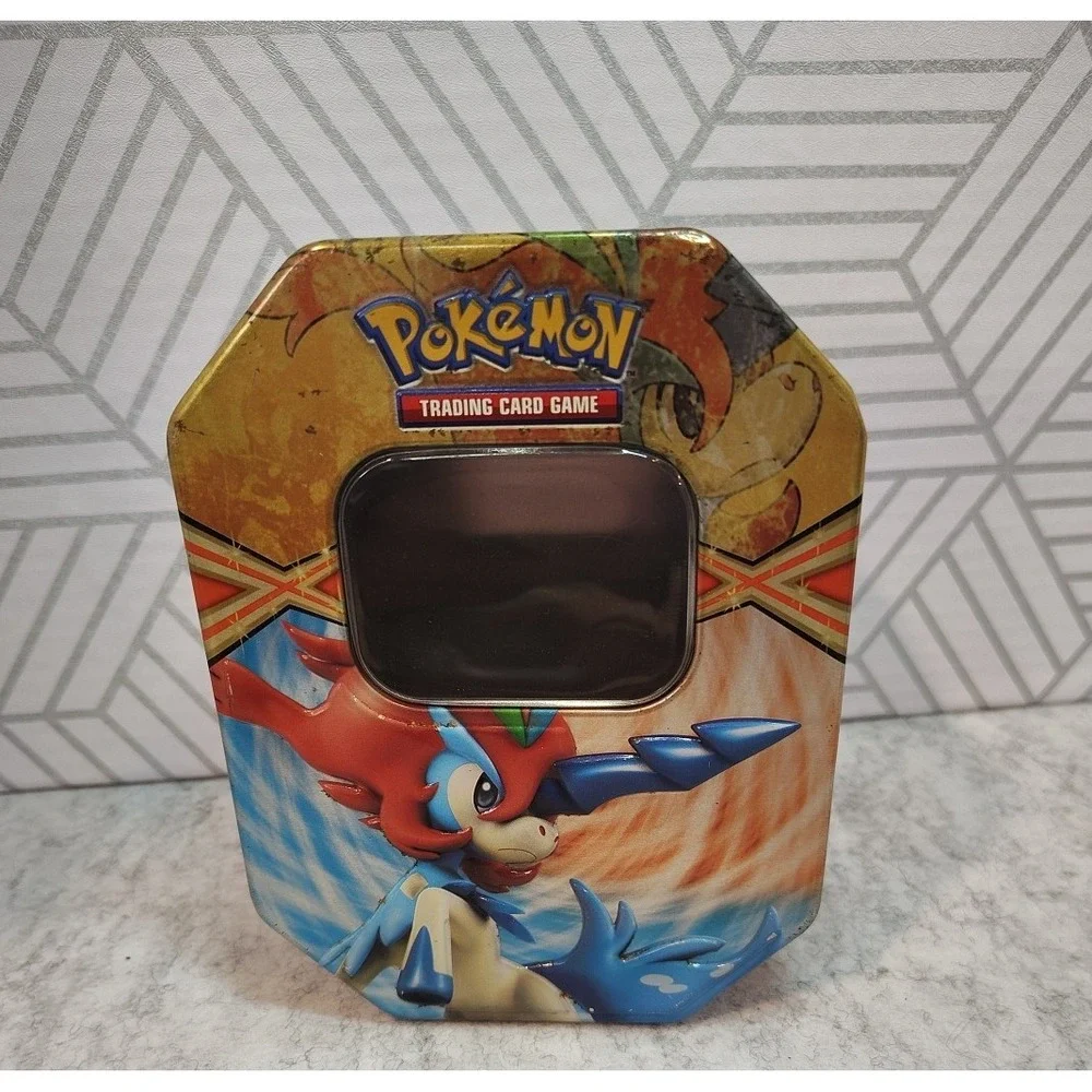 Empty! -‎ Pokemon TCG 2012 Spring Keldeo EX Collectors Tin No Cards